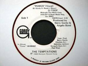 □試聴□The Temptations - Power //45□