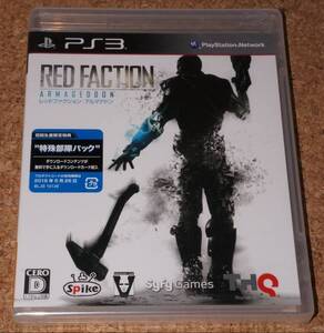 ◆新品◆PS3 レッドファクション:アルマゲドン