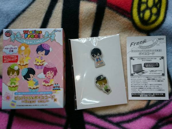 タイトーくじ Free！ Sugar Cake デフォルメフィギュア賞 橘真琴 単品 タイトー Free デフォルメフィギュアvol.1 2：橘真琴 プライズ