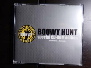 BOOWY HUNT специальный редактирование версия CD-ROM данный выбор сообщение документы не продается Himuro Kyosuke 