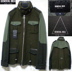 GENERAL IDEA NY■ジェネラルアイデア■ウールジャケットM65新品