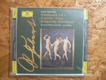 輸入盤CD シューベルト 交響曲第3&4 悲劇的序曲/カール・ベーム_画像1