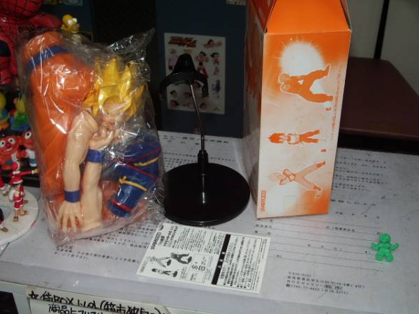 値下げ！プレミア倶楽部ドラゴンボールZ ソフビフィギュア （箱吉）　コンプリート 箱吉 ドラゴンボール Z 必殺技 ソフビ フィギュア 孫悟空 2体