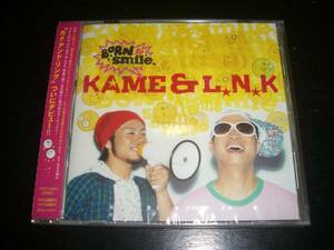 CD　KAME&L.N.K　『BORN TO SMILE』　未開封　カメアンドリンク