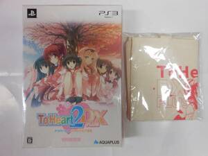 PS3 soft the first times limitation version tu Heart 2 Deluxe plus + with special favor.
