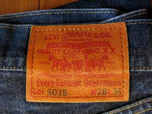 【貴重】LEVI'S（リーバイス）Lot.503B（W28）復刻