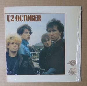 U2「OCTOBER」米ORIG [初回ILPS規格ISLAND] シュリンク美品