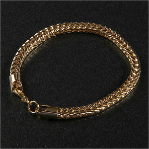 14KGP bracele * Frank Lynn * Gold men's breath GOLD( Ame - Gin g mail order )