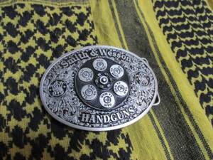 *S&W Smith and Wesson 44 Magnum buckle American made 