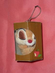  ultra rare!2004 year Disney chip & Dale character Dale soft toy key chain ( not for sale )