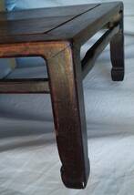 古い樫木テーブル　重い　１１.５ｋｇ　_画像2