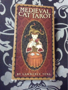  new goods meti bar * cat * tarot /MEDIEVAL CAT TAROT cat cat 