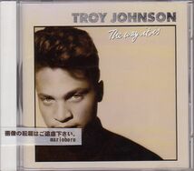 トロイ・ジョンソン CD／ザ・ウェイ・イット・イズ 1989年 80年代 日本盤 廃盤_画像1