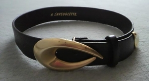 A'LAVEUGLETTE* leather belt * new goods!