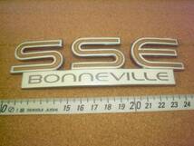 希少レア♪中古・ポンティアック・ボンネビルSSE・BONNEVILLE・エンブレムバッジチ旧車・当時物アメ車レトロカー外車アメ車・街道レーサー_画像1