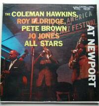 ◆ COLEMAN HAWKINS - ROY ELDRIDGE at Newport ◆ Verve MGV-8240 (trumpet:dg) ◆_画像1