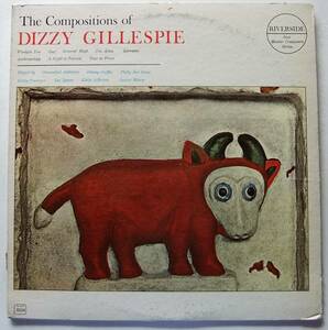 ◆ The Compositions of DIZZY GILLESPIE ◆ Riverside RLP-3508 (blue:BGP) ◆ W