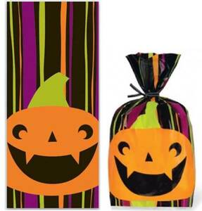  Halloween * sack * wrapping gift bag treat *40 sheets abroad 