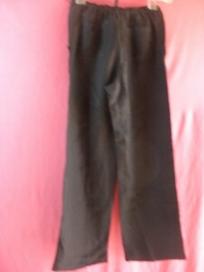 USED lady's room pants size W58 black color 