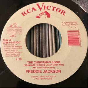 FREDDIE JACKSON 7inch THE CHRISTMAS SONG