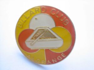 ビリヤードクラブ  ピンバッジ