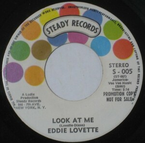 Eddie Lovette - Look At Me ■ soul funk reggae 45