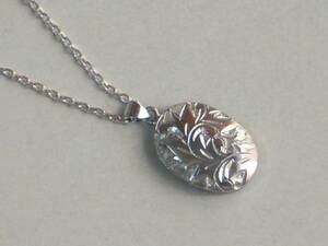  silver Rocket pendant . round shape hand carving Tang .- length .,..