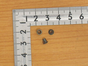 ハトメ#3×4 アンティークゴールド 内径2.6mm 300個セット金具屋