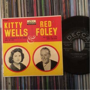 US Orig KITTY WELLS/RED FOLEY 7ep DECCA ED-2667