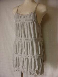  beautiful goods Hemwork Hem Work Cami One-piece 