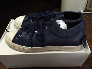 Обратное решение! Visvim Gabo Elk Penobscot Navy US10 БЕСПЛАТНАЯ ДОСТАВКА