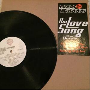 BUSH BABEES/the love song feat.DE LA SOUL レコード RAP