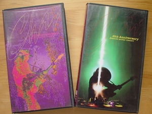 ●VHS チャー CHAR ELECTRIC GUITAR CONCERT 2巻組 非レンタル品●3点落札ゆうパック送料無料(2点、3点以上セット物は1点とさせて頂きます)