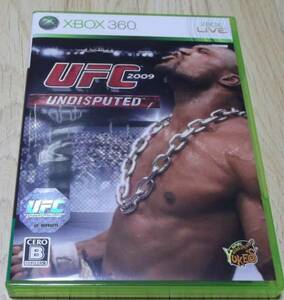 XBOX360 UFC2009 UNDISPUTED 中古　美品