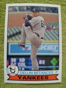 ★DELLIN BETANCES TOPPS ARCHIVES 2016 MLB #142 WBC DOMINICAN ドミニカ NEW YORK YANKEES ニューヨーク・ヤンキース ベタンセス