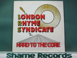 London Rhyme Syndicate - Hard To The Core///OLD SCHOOL★BREAK DANCE/ 5点送料無料 12''