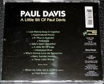 ポール・ディヴィス A Little Bit Of PAUL DAVIS 幻1st作AOR名盤_画像3