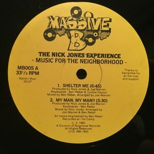 The Nick Jones Experience / Music For The Neighborhood