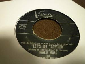 HAYLEY MILLS「LET'S GET TOGETHER」ヘイリーミルズ/ディズニー