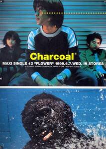 Charcoal уголь B2 постер (1L19001)