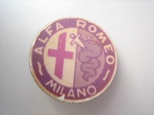 Alfa Romeo Emblem Bind Logo Logo Purple Purple