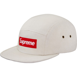 希少★新品本物【白】★Washed Chino Twill Camp Cap Box ウォッシュ チノ ツイル キャンプ 正規品 限定品 レアモデル Supreme 2016A/W