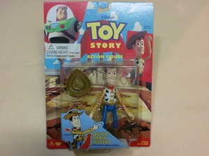 THINKWAY TOYS　トイストーリー ウッディ　クイックドロー　 QUICK DRAW WOODY TOYSTORY