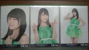 AKB48 大島優子卒業 味の素 会場生写真 伊藤来笑 HKT48 3種コンプ