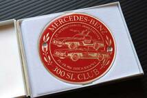 〇 Mercedes 300SL エンブレム Club Badge 2006 W90 benz ocitye メルセデスベンツ ロードスタークーペ W194 W198 独オーナークラブ 限定品_画像2