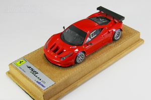 LS 1/43 フェラーリ 458 イタリア GT2 ロッソ・スクーデリア