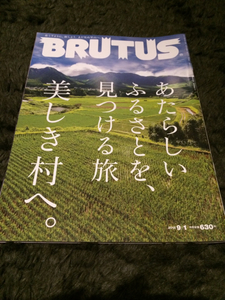 BRUTUS(ブルータス) 2013年9/1 あたらしい ふるさとを見つける旅