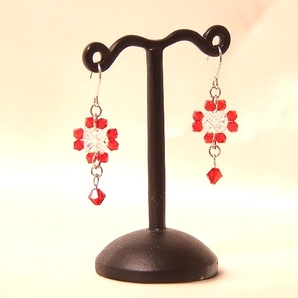 ◆櫻◆ビーズピアス♪octagon pierce♪ver.12