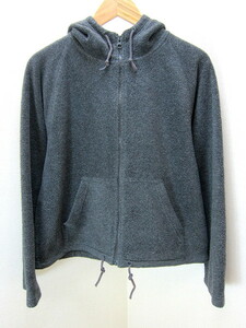 ■アンテイラー/ANNTAYLOR/LOFT★グレーフリースジャケットM■#G