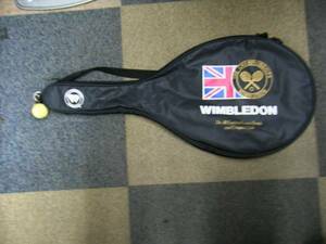 WIMBLEDON England racket cover used 